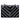 Black Chanel Small Chevron Lambskin Couture Flap Crossbody Bag