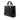 Black Dior Large Patent Cannage Lady Dior Satchel