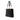 Black Saint Laurent Large Chevron Grain De Poudre Tribeca Shopping Tote