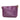 Purple LOEWE Nappa Anagram Tassel Crossbody - Designer Revival