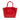Red Prada Small Glace Calf Twin Pocket Satchel - Designer Revival