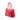 Red Gucci Pebbled Calfskin Bella Satchel