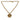 Gold Chanel CC Gold Plated Medallion Sunburst Pendant Necklace