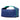 Blue Hermès Small Canvas Bride A Brac Case - Designer Revival