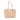 Beige Chanel Caviar Grand Shopping Tote