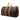 Brown Louis Vuitton Monogram Keepall Bandouliere 60 Travel Bag