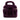Purple Chanel Small Quilted Shearling Vanity Case Satchel