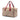Tan Gucci GG Canvas Web Travel Bag