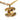 Gold Chanel Gold Plated CC Quilted Pendant Necklace - Designer Revival