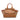 Brown Burberry Medium Leather and House Check Harcourt Satchel