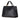 Black Fendi Medium Leather Runaway Satchel - Designer Revival
