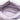 Purple Burberry Lambskin Rose Chain Clutch Crossbody Bag
