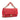 Red Chanel Small Lambskin Elegant Chain Single Flap Satchel - Designer Revival