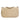Gold Chanel Small Micro Quilted Metallic Lambskin Coin Flap Shoulder Bag