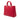 Red Dior Large Lambskin Cannage Lady Dior Satchel