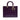 Purple Dior Large Patent Cannage Lady Dior Satchel