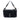 Black Chanel Mini Quilted Sheepskin Double Chevron Flap Satchel