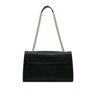 Black Gucci Medium Microguccissima Emily Shoulder Bag - Designer Revival