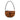 Orange Burberry Mini Canvas Tiger Print Olympia Shoulder Bag