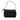 Black Fendi Mini Zucca Chef Canvas Flap Shoulder Bag