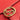 Red Gucci Medium Dollar Calfskin Interlocking G Crossbody - Designer Revival