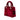 Red Dior Medium Embroidered Velvet Roses Lady D Lite Satchel