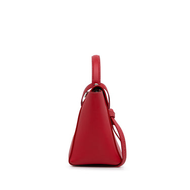 Red Celine Mini Belt Bag Satchel