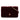 Red Chanel CC Quilted Velvet Wallet on Chain Crossbody Bag