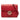 Red Gucci Small Dollar Calfskin Interlocking G Crossbody