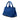 Blue Prada Canvas Canapa Logo Satchel