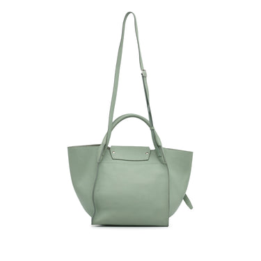 Green Celine Small Big Bag Satchel - Designer Revival