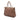 Brown Gucci Calfskin Bella Convertible Tote Satchel