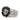 Black Chanel CC Brass and Strass Enamel Camellia Ring