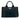 Blue Prada Small Canvas Canapa Bijoux Satchel