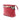 Red Burberry House Check Canvas and Calfskin Little Crush Crossbody