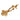 Gold Louis Vuitton Gold Plated Blooming Push Back Earrings
