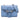 Blue Gucci Mini Microguccissima Emily Crossbody - Designer Revival