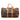 Brown Louis Vuitton Monogram Keepall Bandouliere 50 Travel Bag