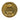 Gold Chanel Gold Plated CC Round Clip on Earrings - Designer Revival