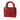 Red Dior Mini Lambskin Cannage Studded Supple Lady Dior Satchel
