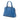 Blue Prada Medium Saffiano Lux Promenade Satchel