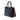 Black Prada City Calf Bibliotheque Satchel
