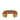 Brown Hermès Leather and Gold Plated Chaine d Ancre Cuff Bracelet