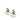 Silver Chanel CC Silver Plated Lacquered Clip On Earrings