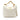 White Chanel Quilted Lambskin CC Crystal Signature Chain Hobo Satchel