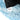 Blue Prada Spugna Logo Terrycloth Tote Satchel - Designer Revival