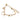Gold Louis Vuitton Gold Plated Monogram Blooming Supple Bracelet
