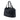 Black Gucci Medium Leather Soho Cellarius Tote Satchel