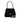 Black Chanel CC Quilted Velvet Flap Handbag - Designer Revival