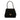 Black Chanel CC Quilted Velvet Flap Handbag - Designer Revival